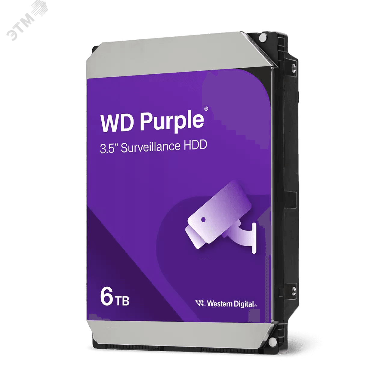 Жесткий диск 6TB Purple 3.5'', SATAIII, 5400 об/мин, 256 МБ