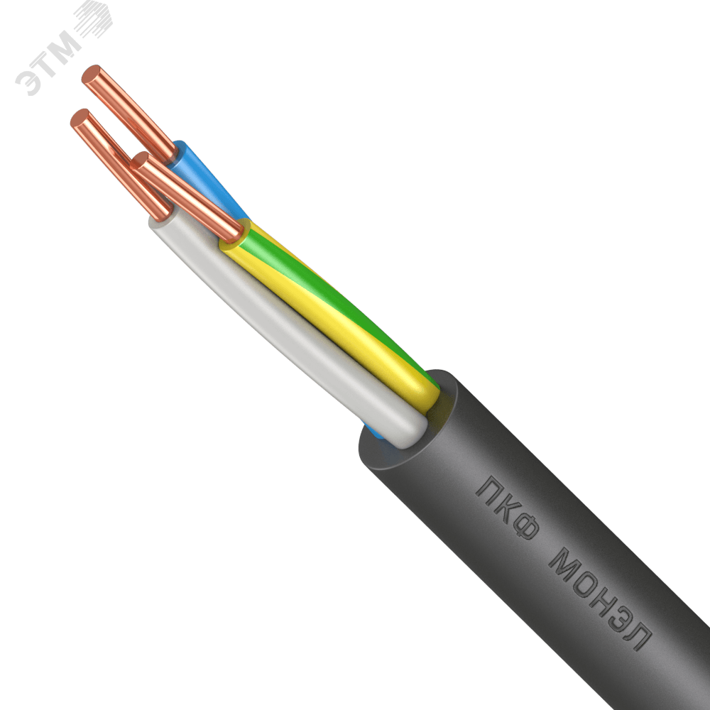 Кабель силовой ППГнг(А)-HF 3Х6 ок(N,PE)-0,66      барабан ТРТС