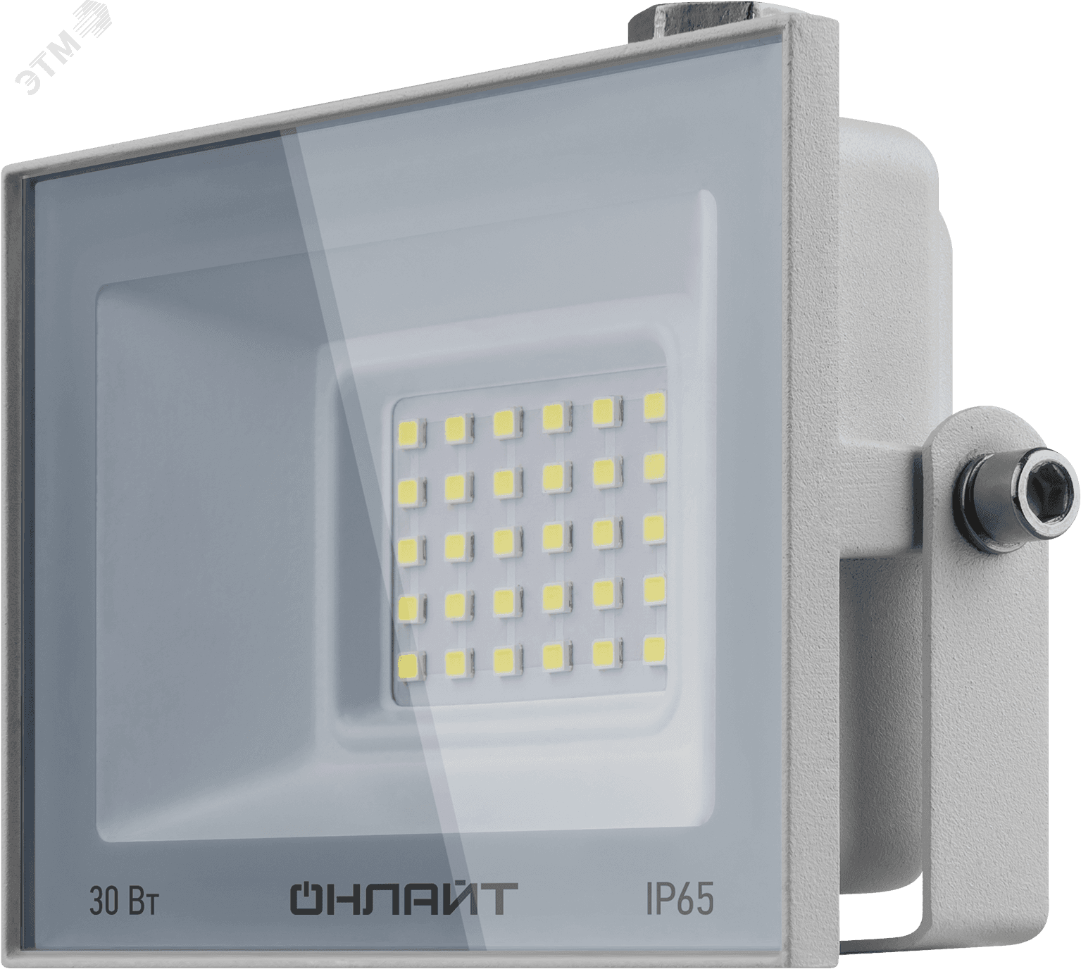 Прожектор светодиодный ДО-30w OFL-30-6K-WH-IP65-LED
