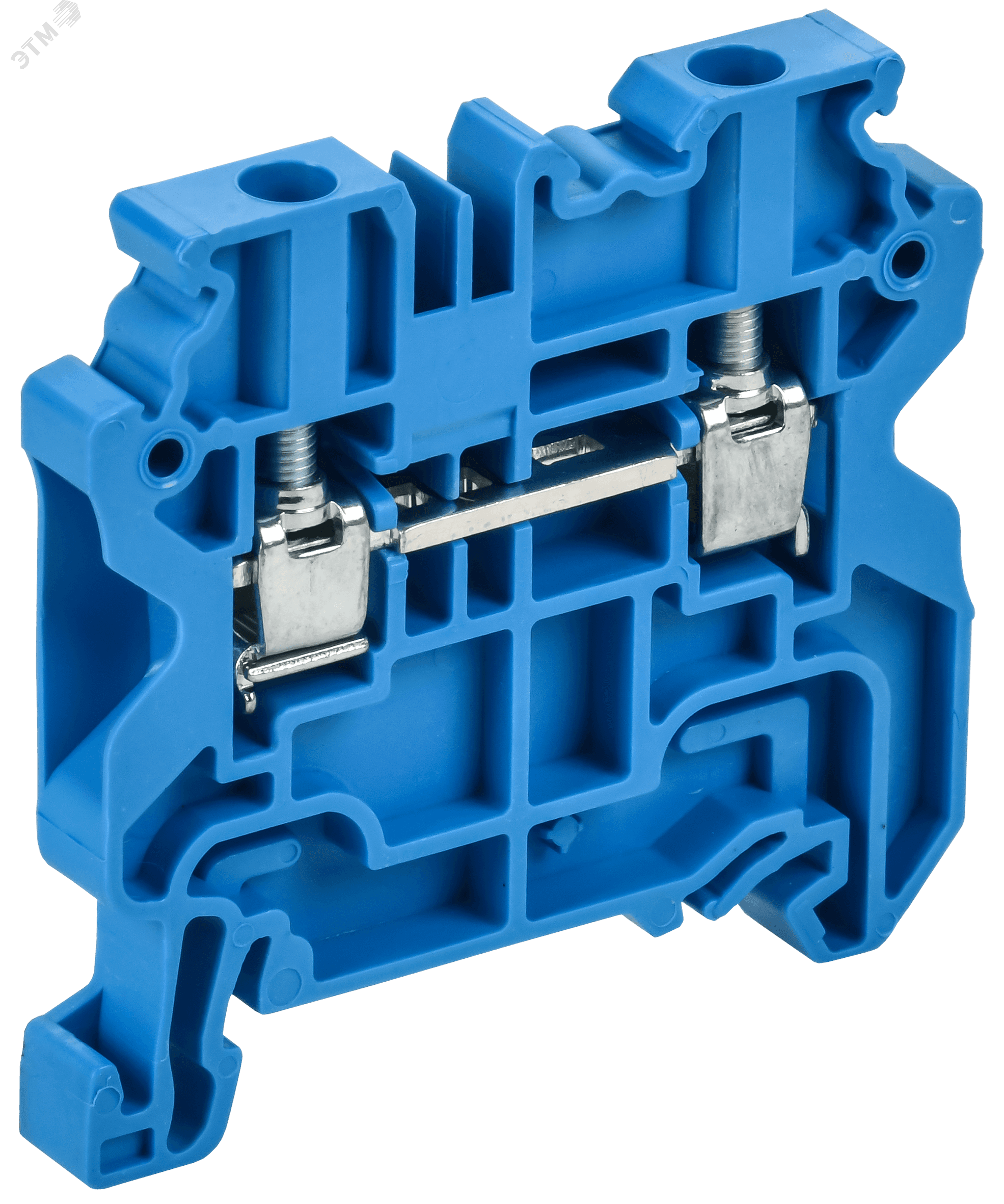 ARMAFIX Колодка клеммная CY4BU винтовая 4мм2 проходная синяя Ex IEK