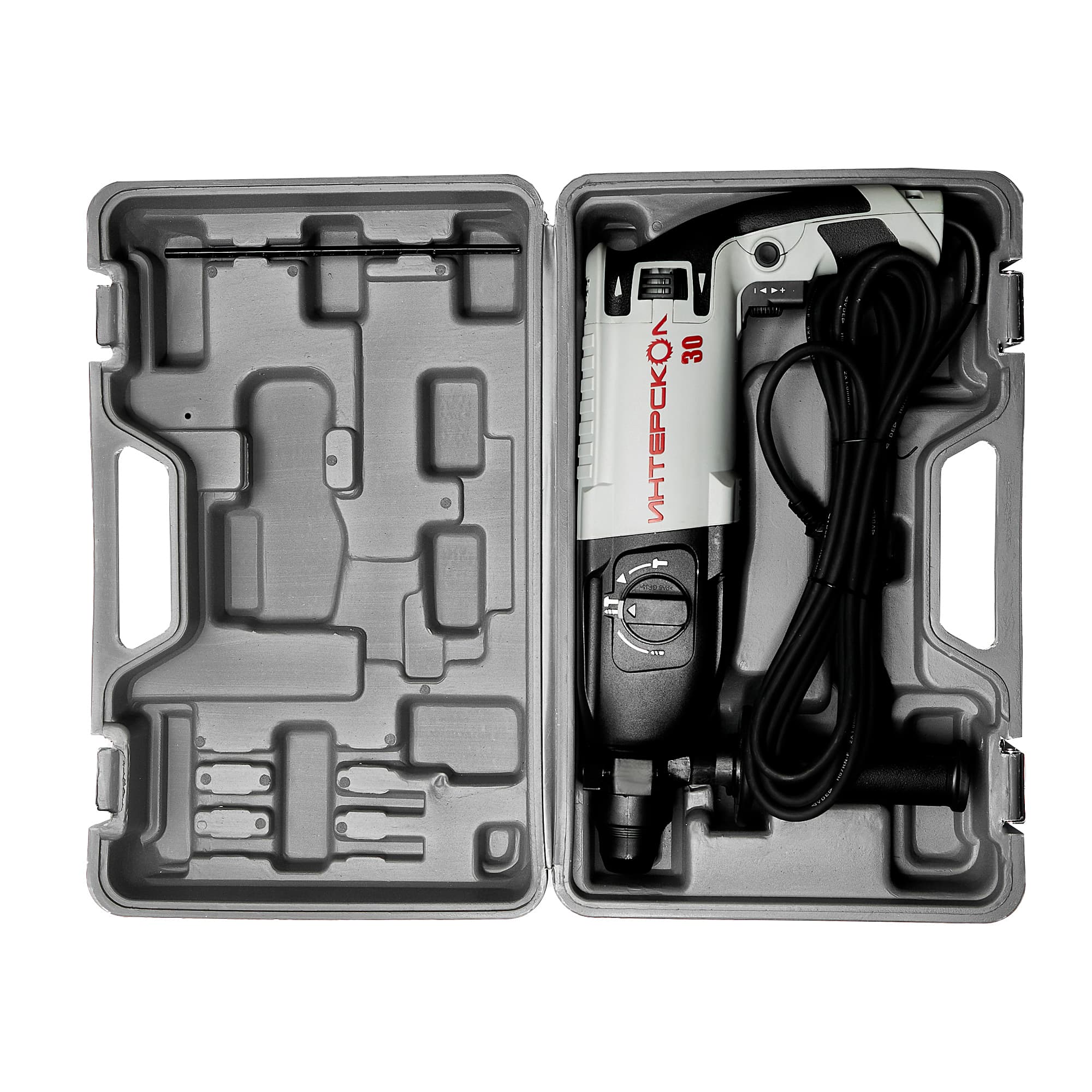 Перфоратор П-30/900ЭР SDS plus (кейс)