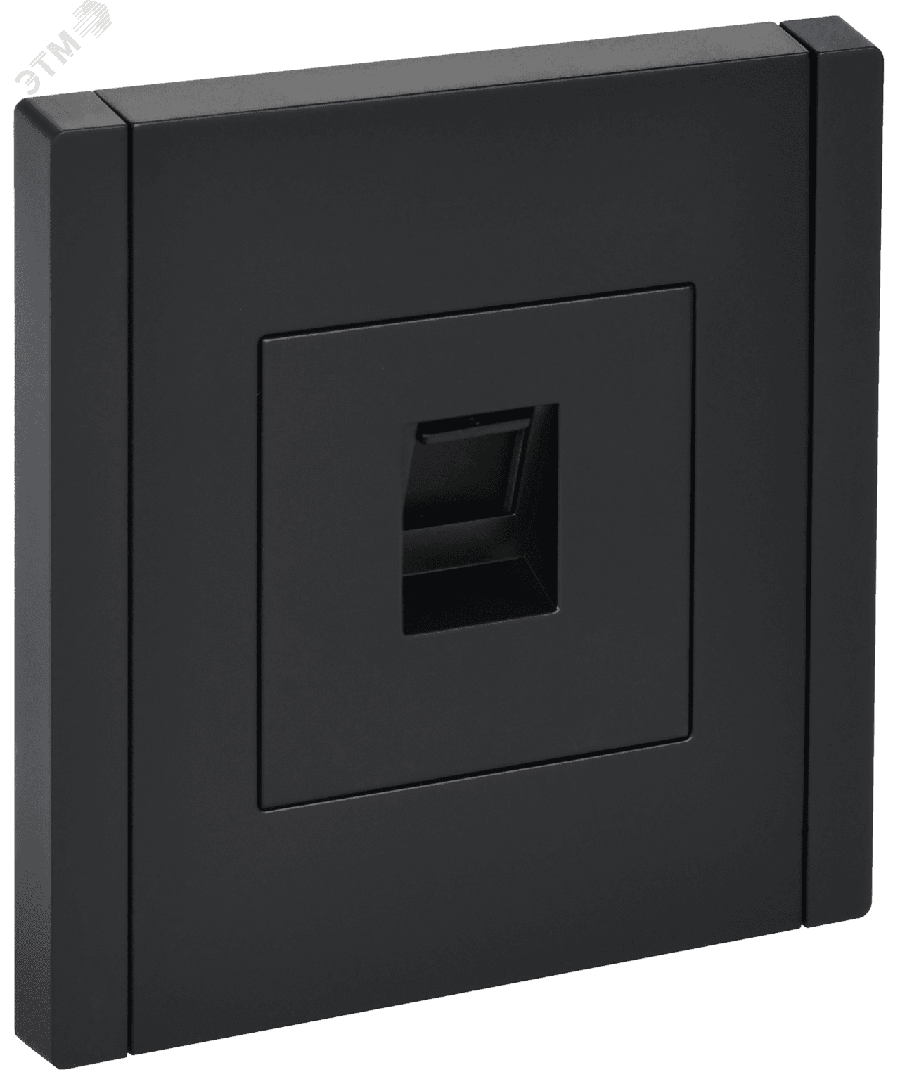 FORTE&PIANO Розетка компьютерная RJ45 кат.6 FP131 черный IEK