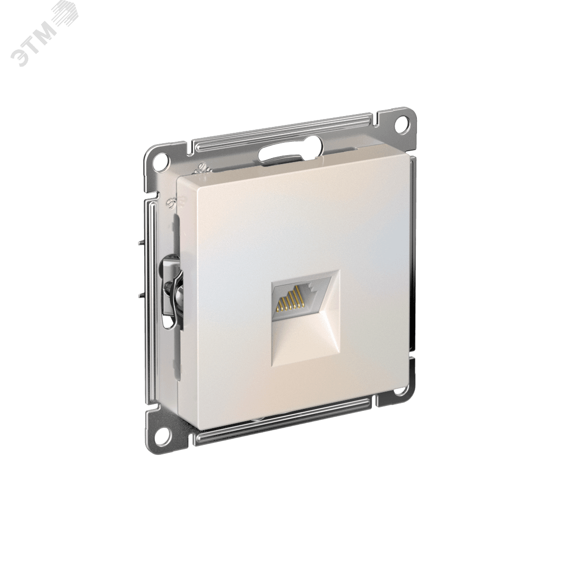 Розетка ATLASDESIGN компьютерная RJ45 механизм жемчуг