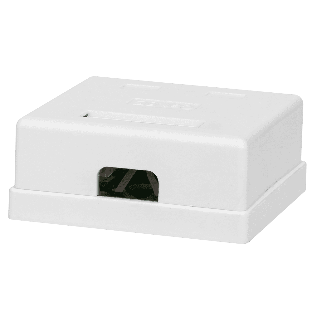 Компьютерная розетка 8P8C (RJ-45), UTP, Cat.6, 2 порта