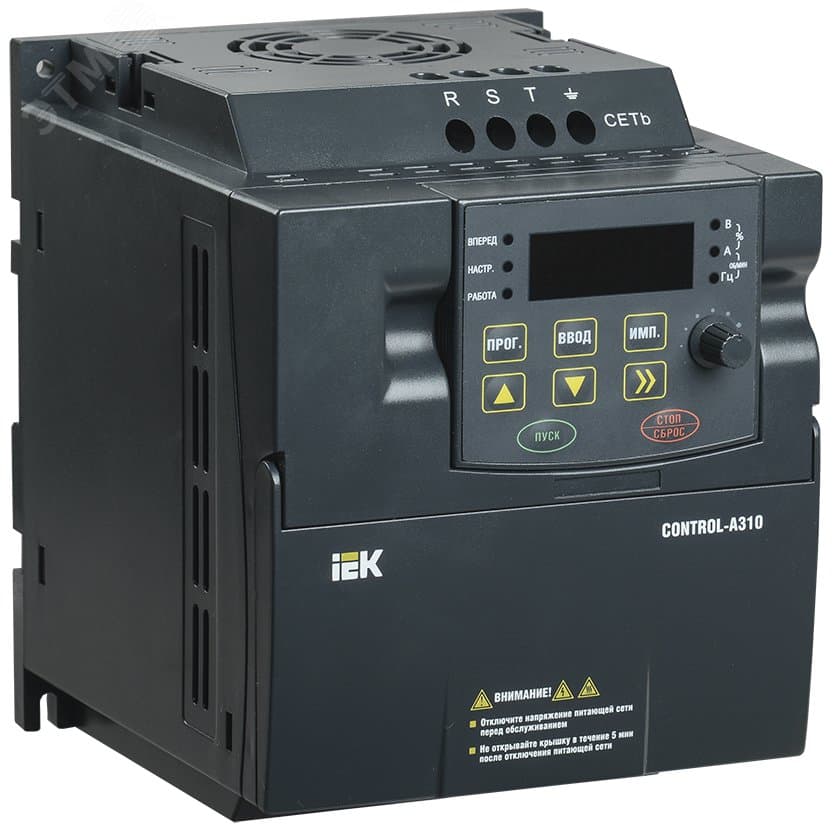 Преобразователь частоты CONTROL-A310 380В трехфазный 0.75 kW 2.3A