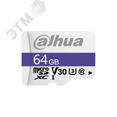 Карта памяти microSD, 64 ГБ, UHS-I, TBW 33 ТБ,