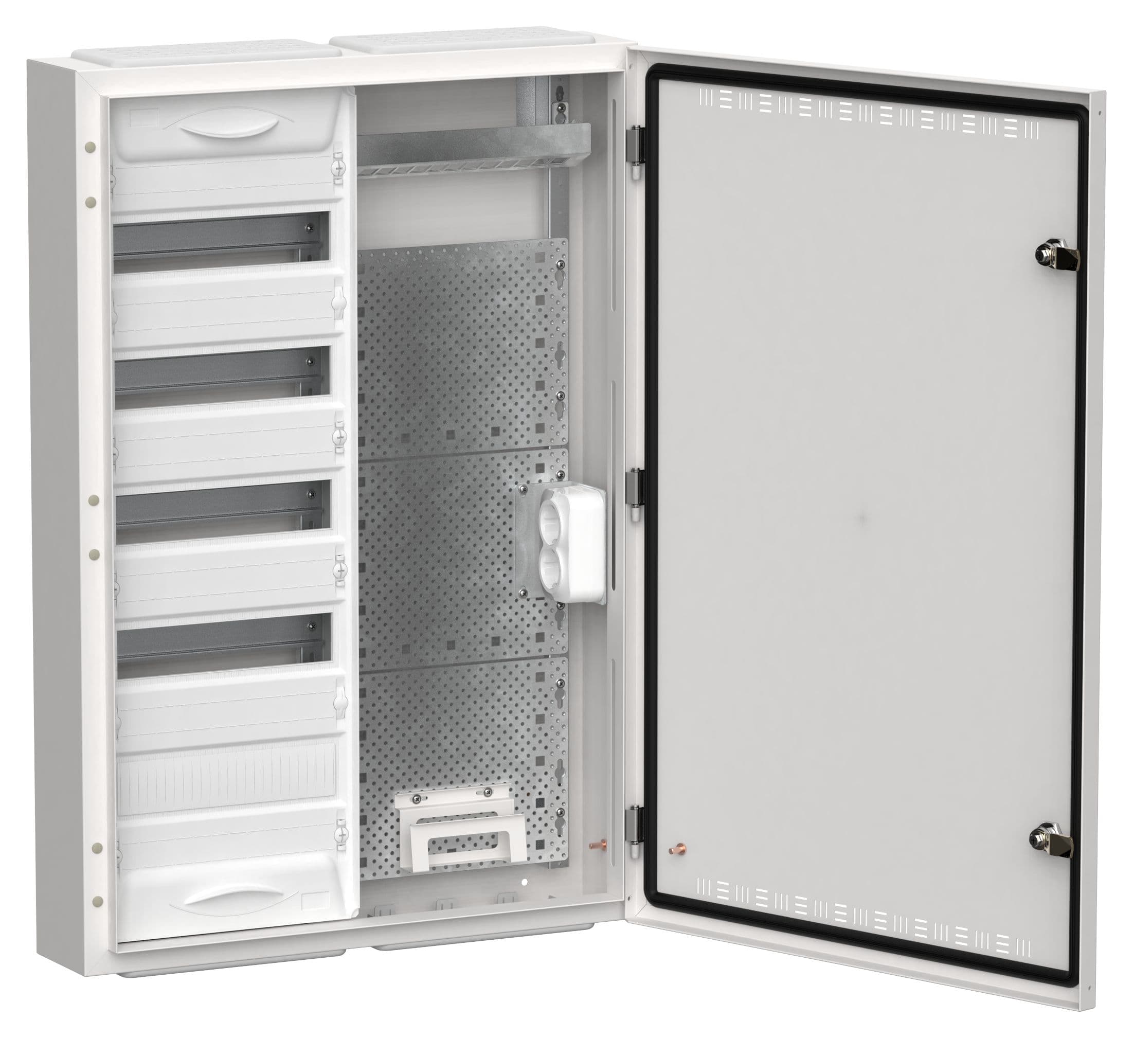 TITAN 5 Корпус комбинированный ЩРн-60 (2х60) белый IEK