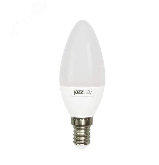Лампа светодиодная LED 11Вт 230Вт E14 холодный матовый свеча