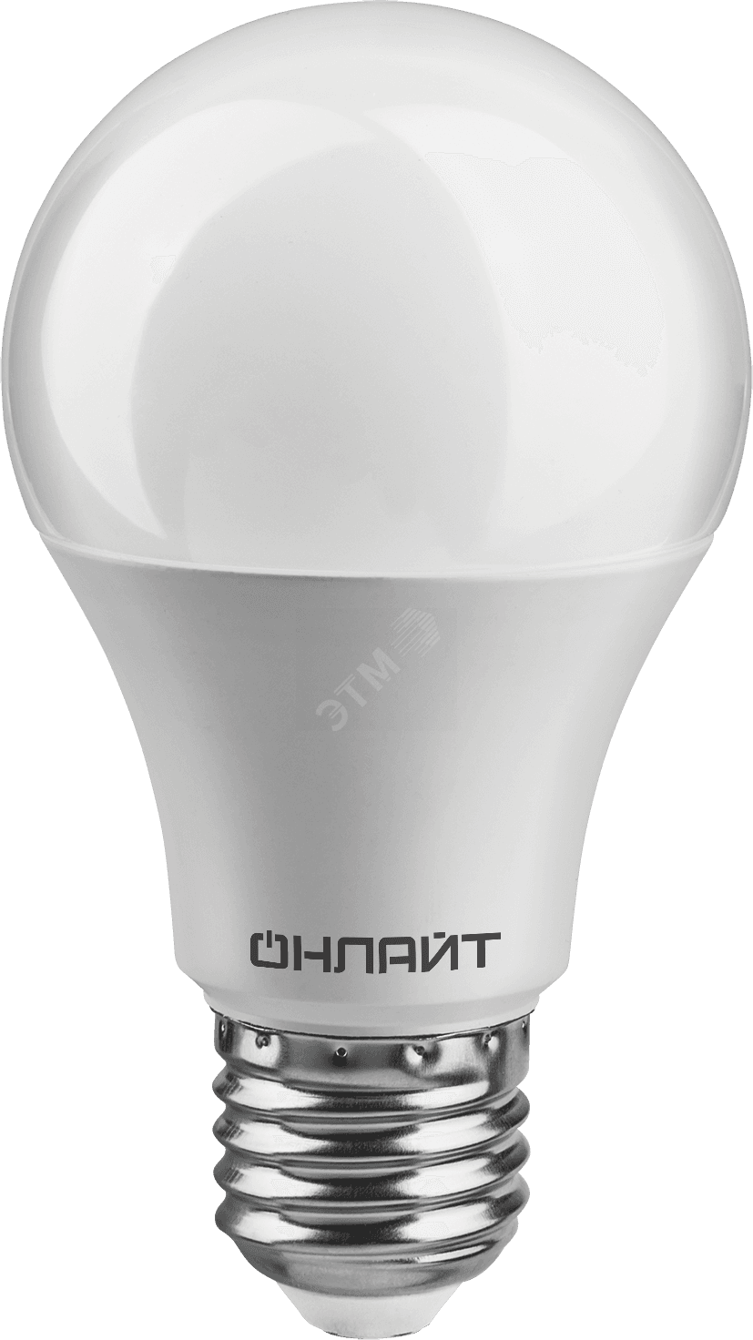 Лампа светодиодная LED 10вт E27 белый PROMO