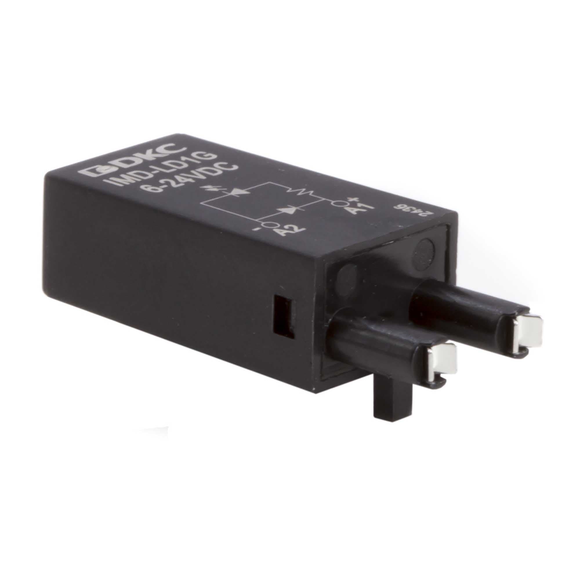 Модуль индикации и защиты, LED зеленый+диод A1+, 6-24V DC