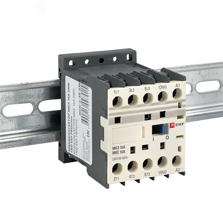 Миниконтактор МКЭ 16А 230В 1NO PROxima