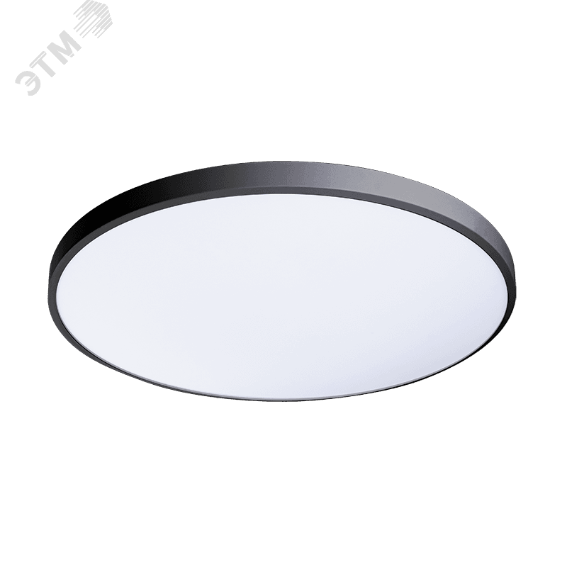 Светильник светодиодный ДБО-70w OPAL 4000К черный 5600Лм IP20