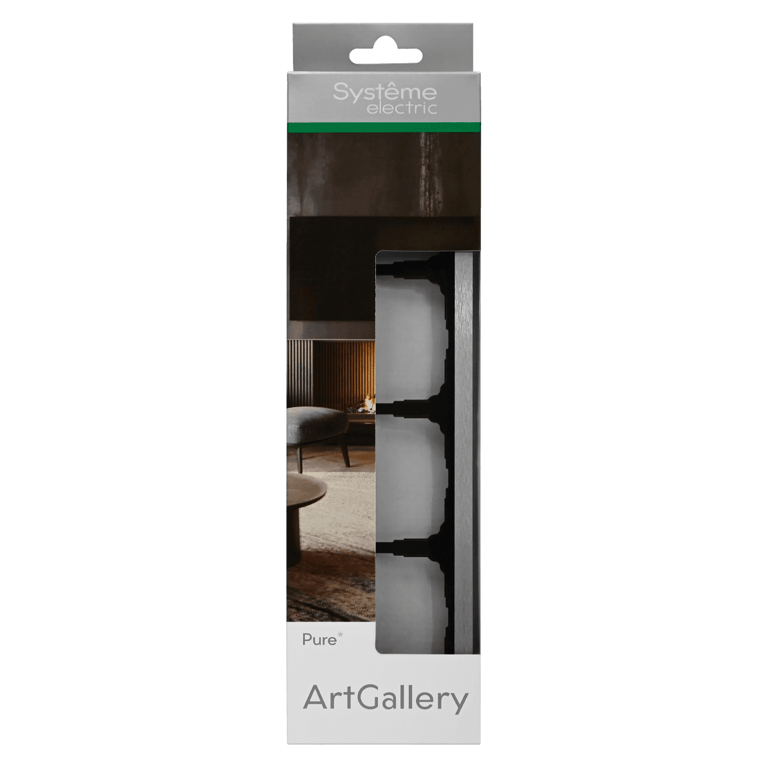 ARTGALLERY PURE 4-постовая РАМКА, МЕТАЛЛ АЛЮМИНИЙ