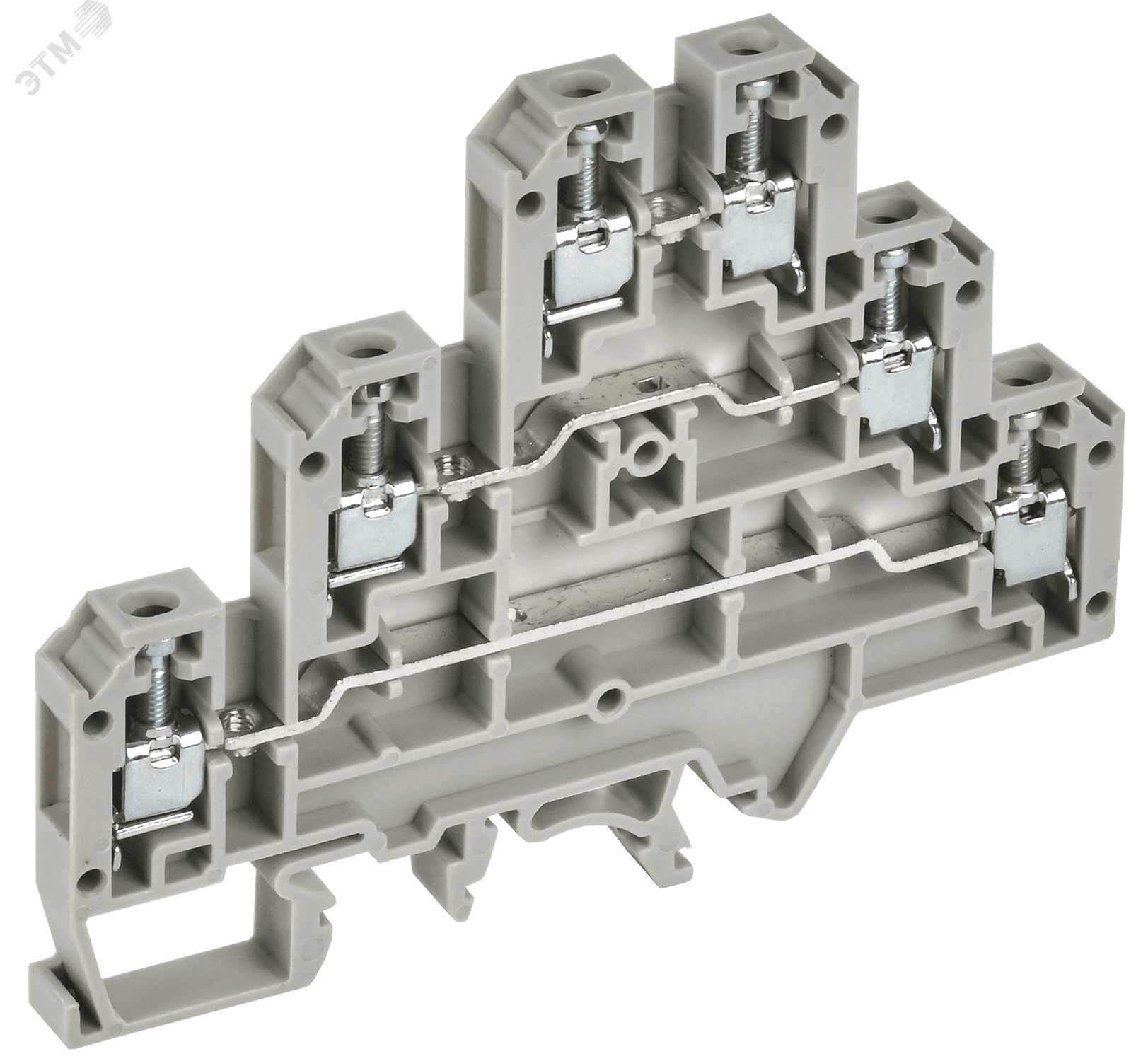 ARMAFIX Клемма винтовая CTS-ML 3 ур. 2,5мм2 серая IEK