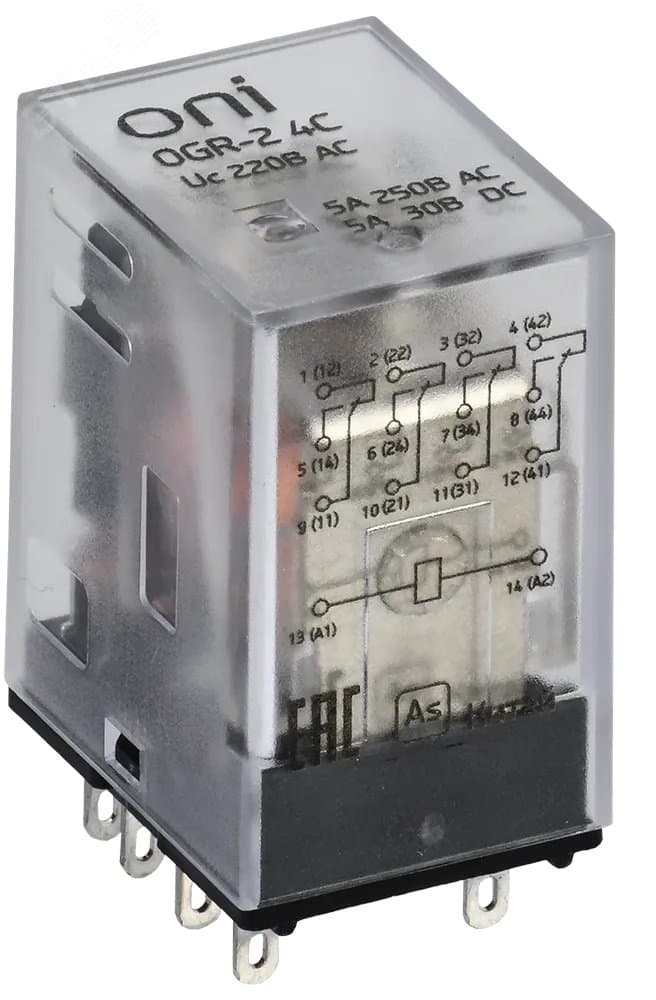 Реле общего назначения OGR-2 4C 220 В AC