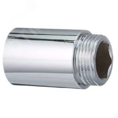Удлинитель НВ 1/2'x60 мм, хромированный