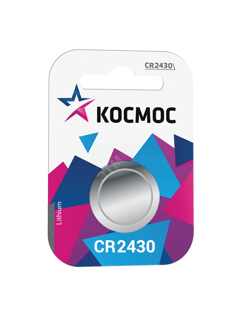 Батарейка  CR2430 3V Lithium 1BL