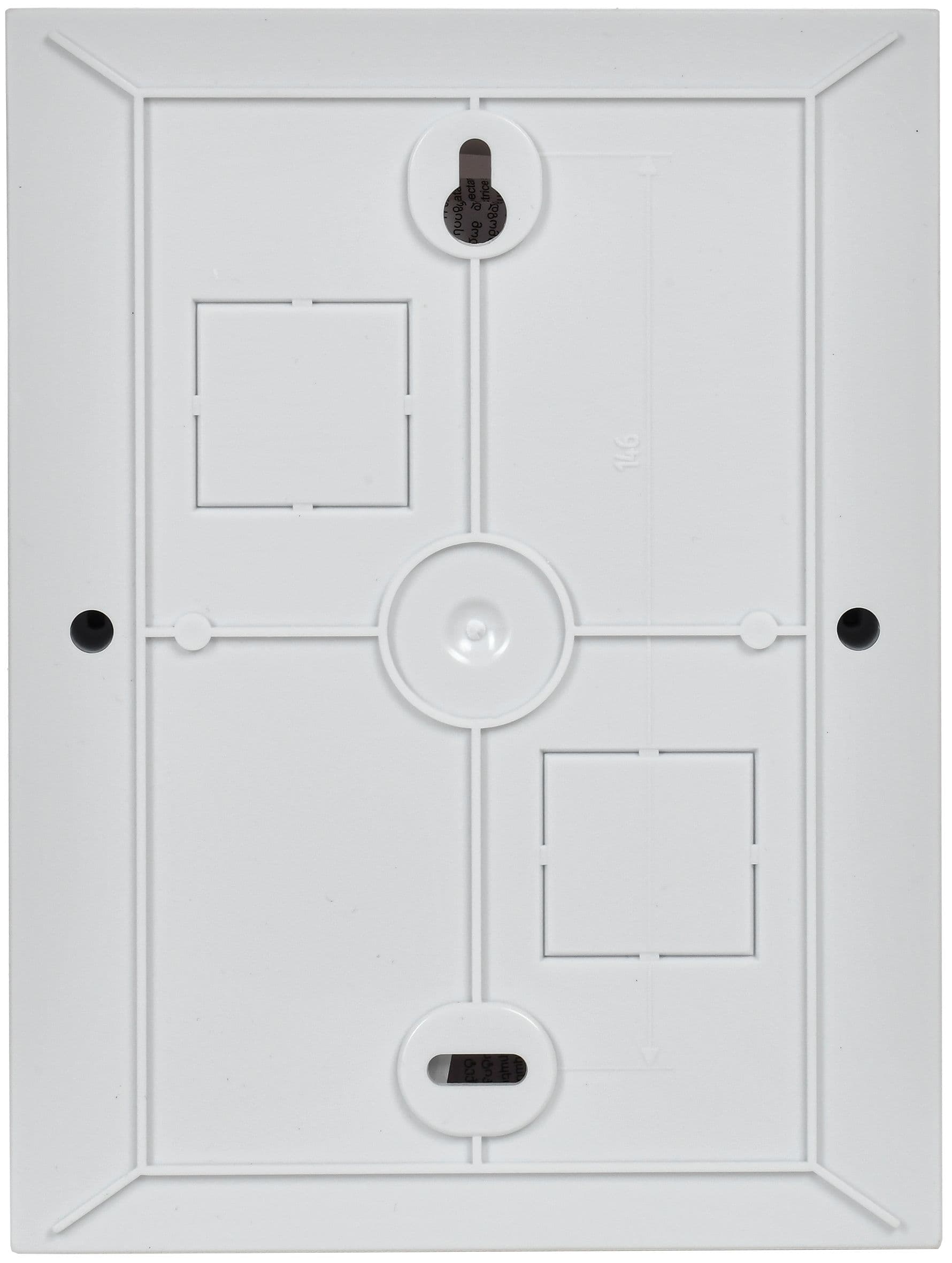 Корпус пластиковый ЩРН-П-6 черная прозрачная дверь IP41 GENERICA