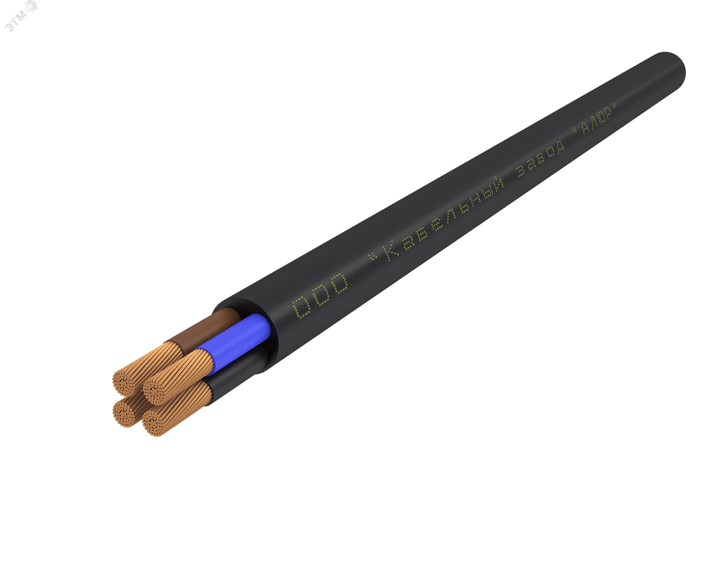 Кабель силовой КГТП-ХЛ 4х10(N)-380/660-2бар
