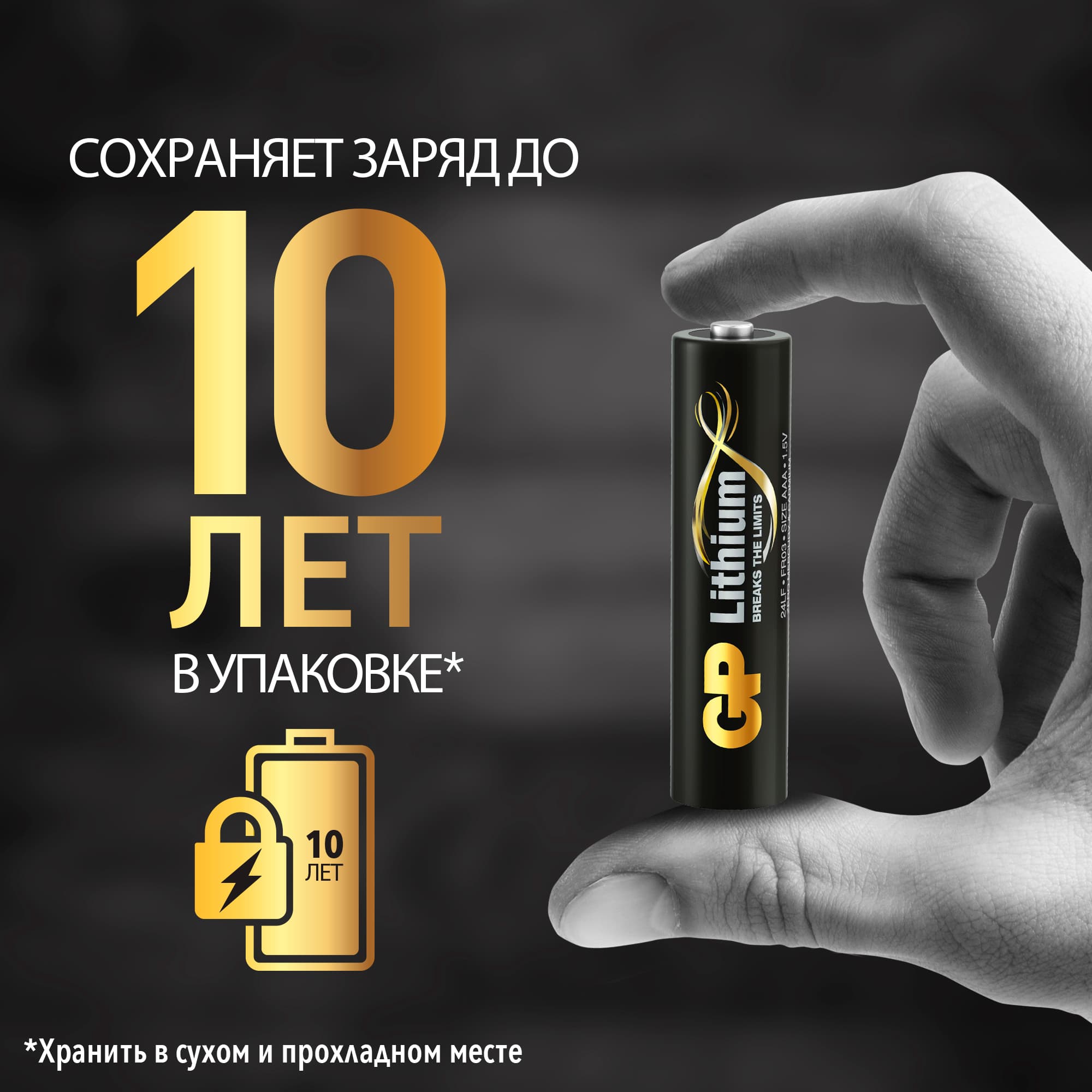 Батарейка литиевая 24LF AAА