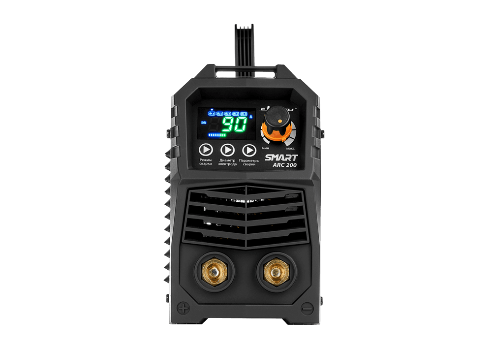Инвертор сварочный ARC 200 ''REAL SMART'' (Z28303) Black (маска+краги)
