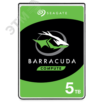 Жесткий диск 5TB Barracuda 2.5'', SATAIII, 5400 об/мин, 128 МБ