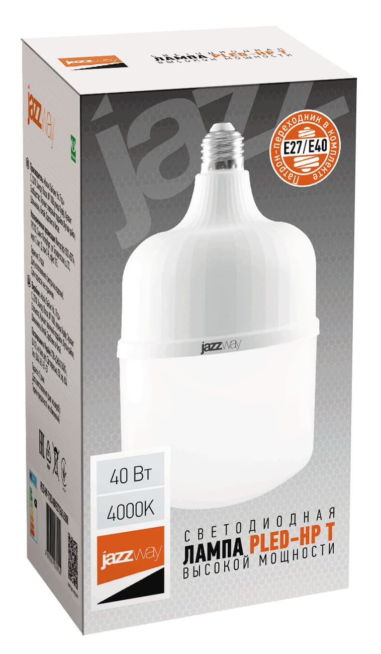 Лампа светодиодная LED 40Вт E40 3400Лм белый Е27/E40 230V/50Hz