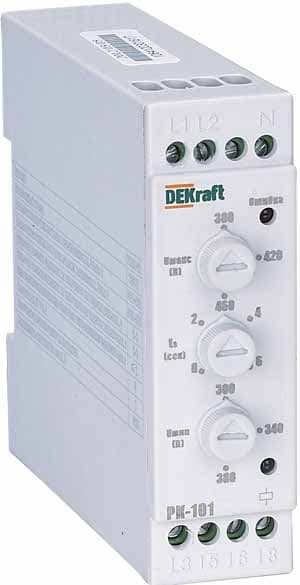 Реле контроля фаз РК-101 380В тип 02