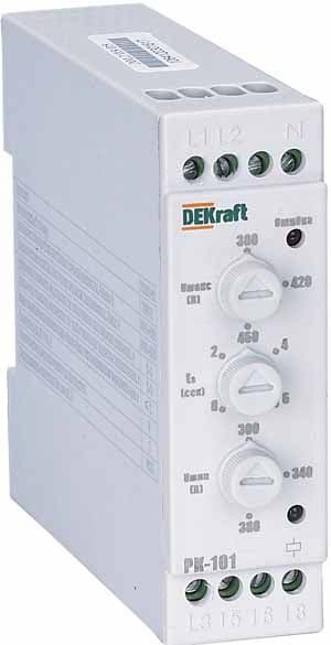 Реле контроля фаз РК-101 380В тип 02