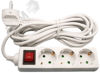 Удлинитель 71 514 NPE-S1-03-500-ESC-3x0.75 кит 10А ПВС 3х0.75