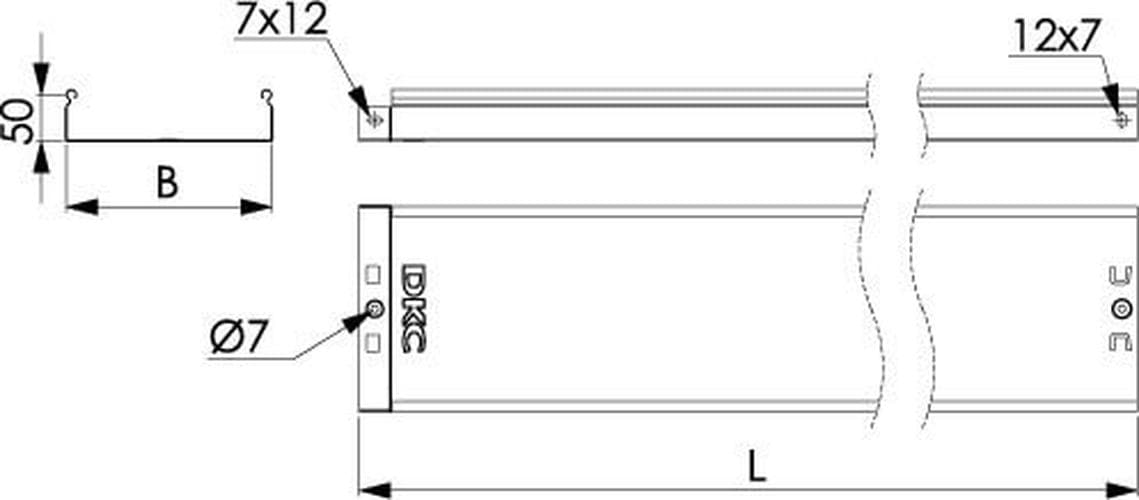 Лоток 150х50 L3000