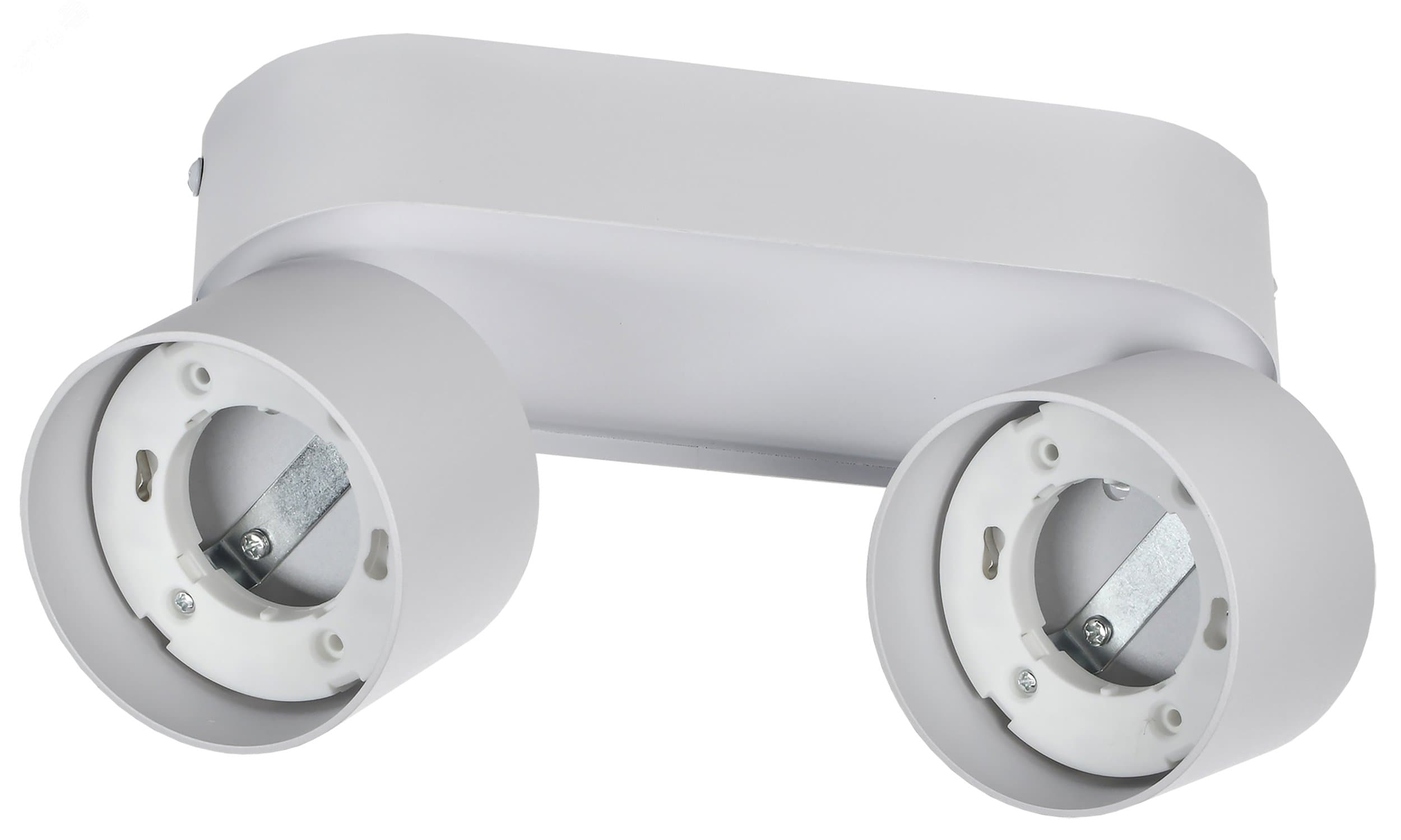 Светильник 4042 настенно-потолочный под лампу 2хGX53 белый