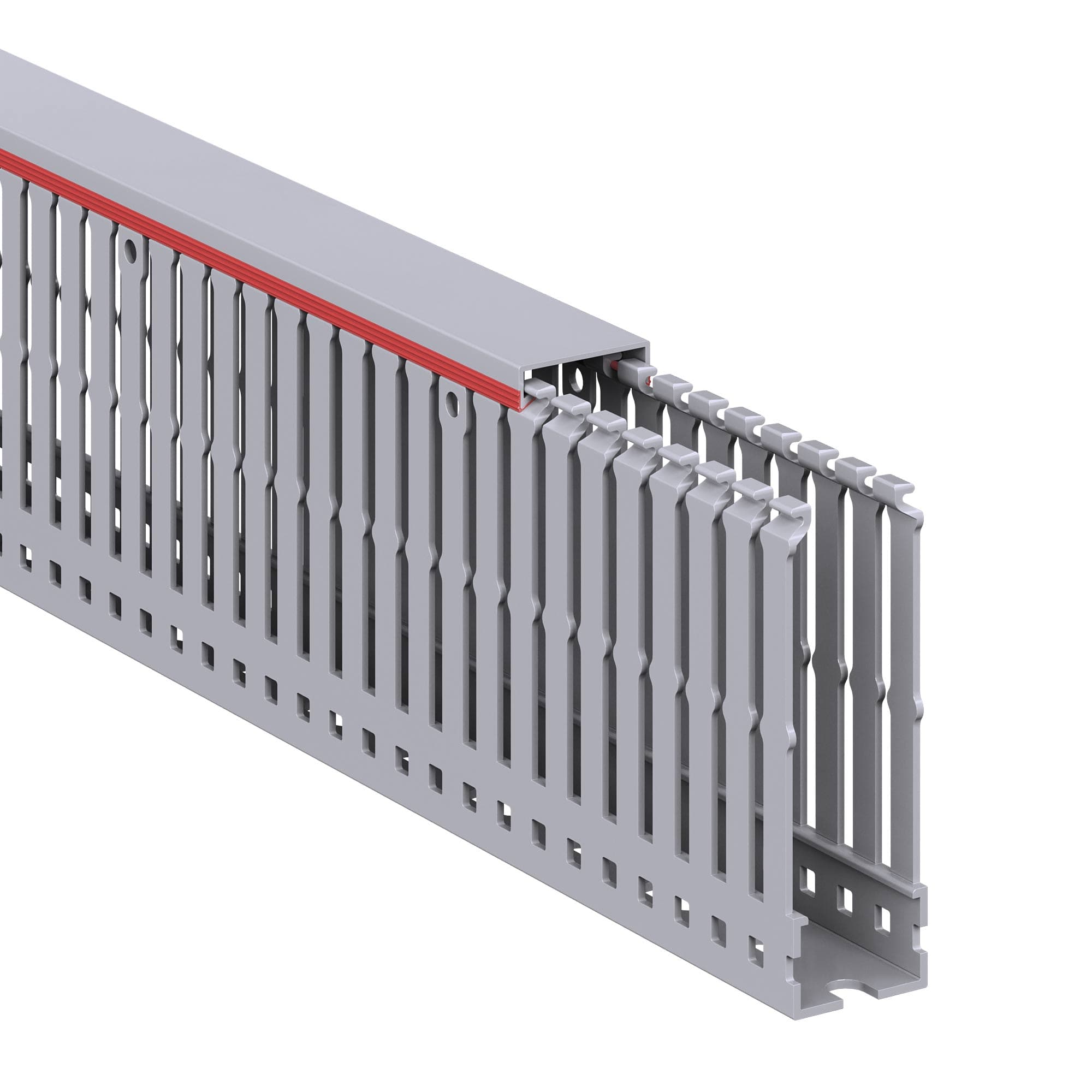 Короб перфорированный RL6 25x80 серый QUADRO