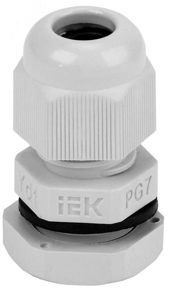 Сальник PG7 диаметр кабеля 5-6мм IP54