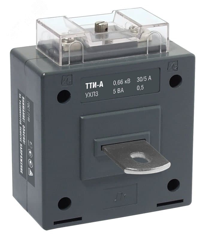 Трансформатор тока ТТИ-А 30/5А 5ВА класс 0,5 МПИ08 IEK
