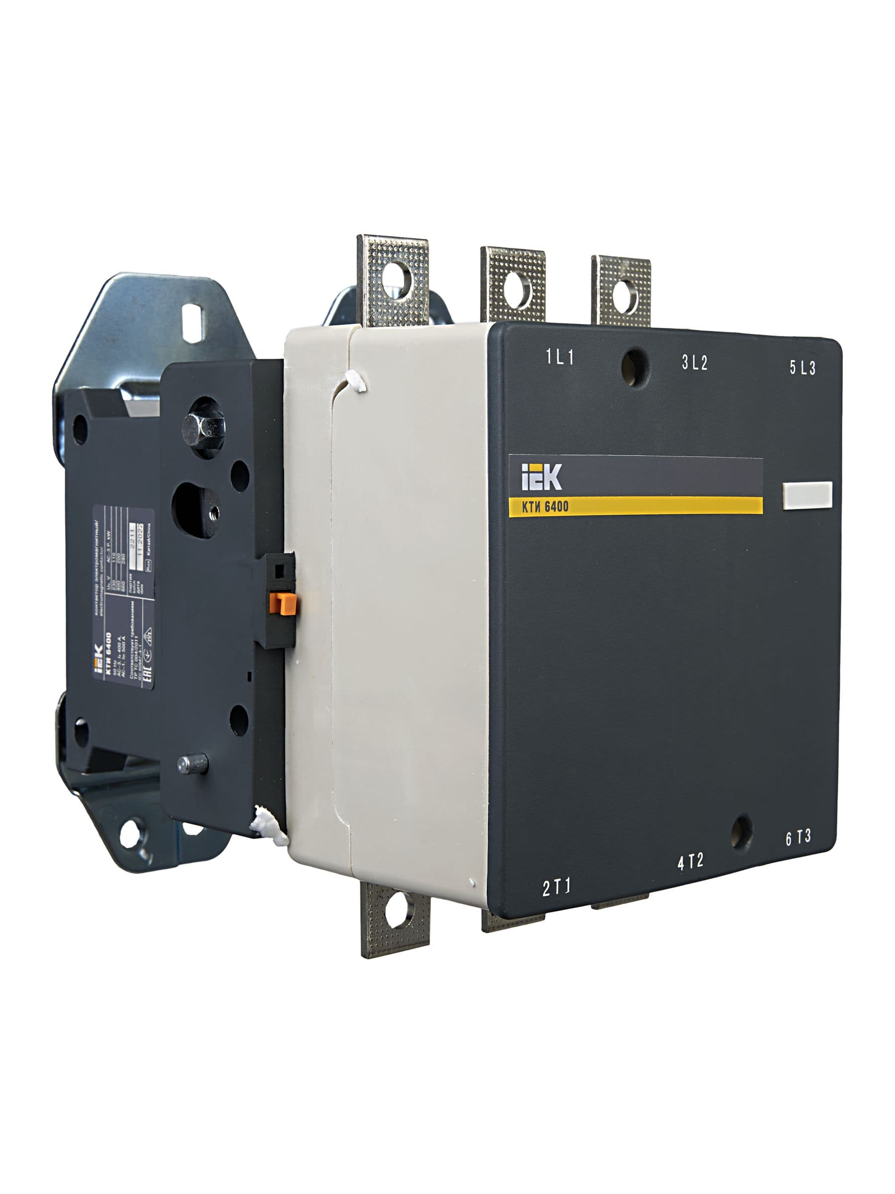 Контактор КТИ-6400 400А 230В/АС3 IEK