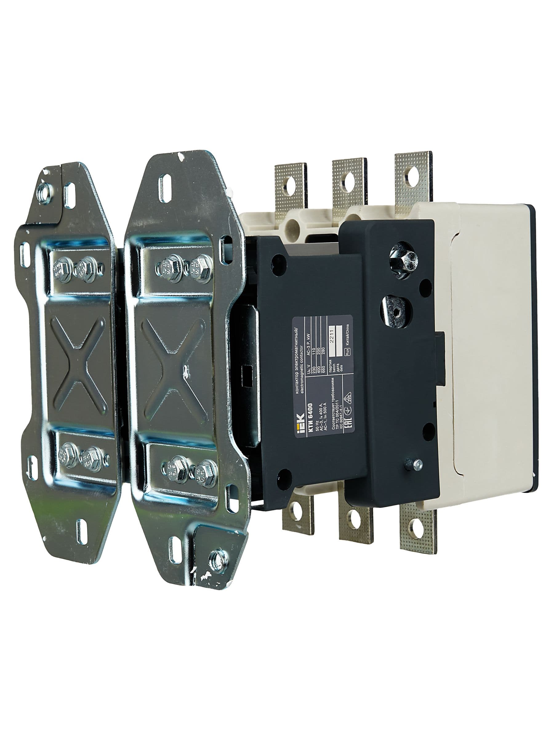 Контактор КТИ-6400 400А 230В/АС3 IEK