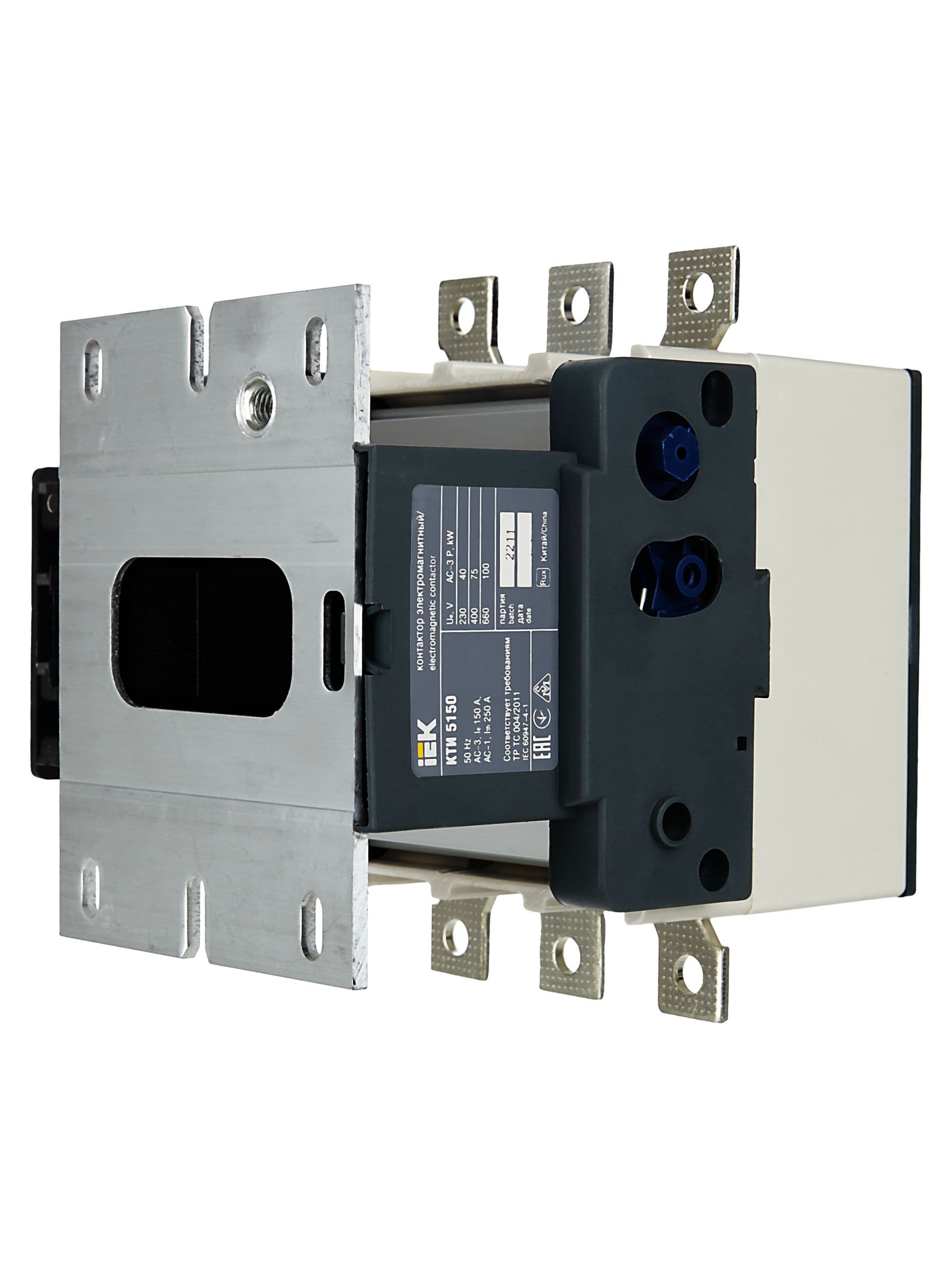 Контактор КТИ-5150 150А 230В/АС3