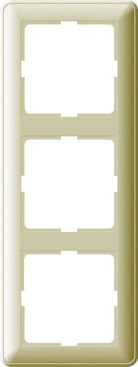 W59 Рамка 3 поста бежевая