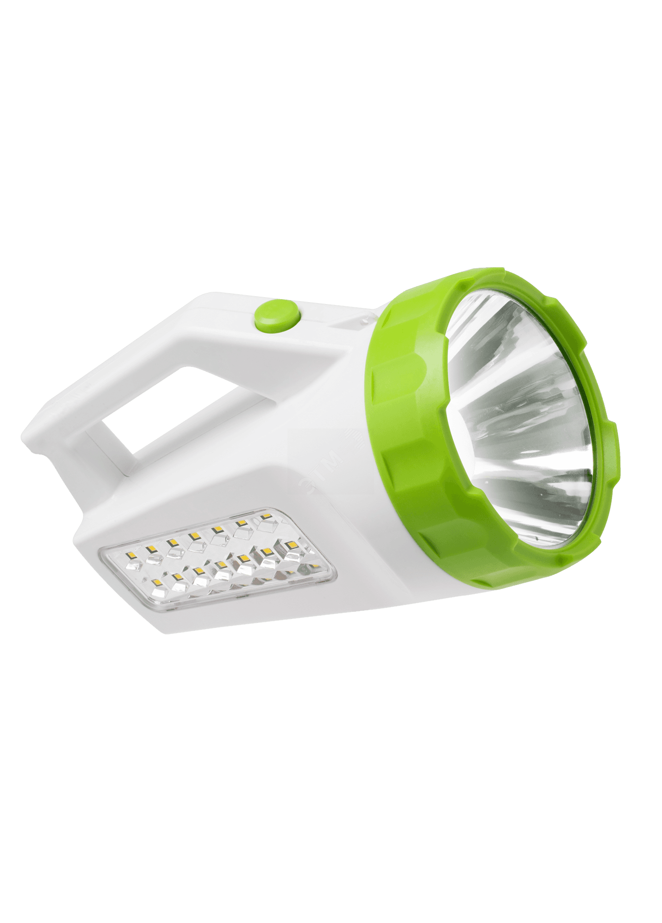 Фонарь-прожектор аккумуляторный , 3W LED + 16 SMD LED, аккум. 4V 1,2Ah, 240Lm - 6 часов, 200 Lm - 8 часов,