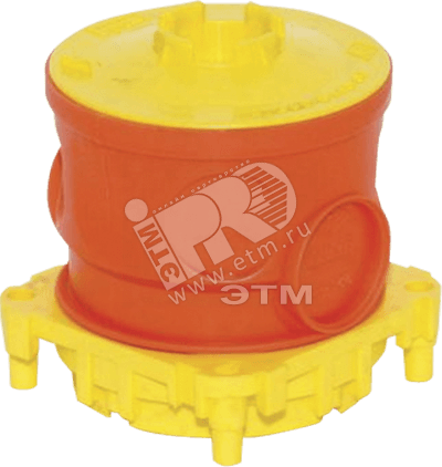 Коробка встраиваемая D=60mm в бетон высокая (комбинация А)