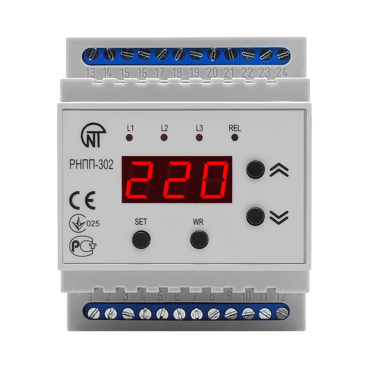 Реле напряжения трехфазное РНПП-302