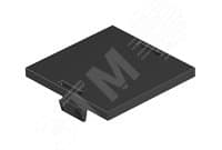 Заглушка для отверстия Modul45 (полиамид, черный)