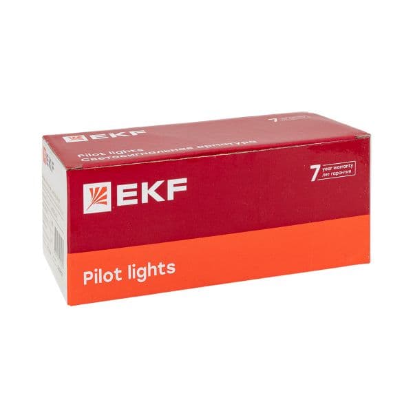 Лампа AD16-22HS LED матрица 22мм красный
