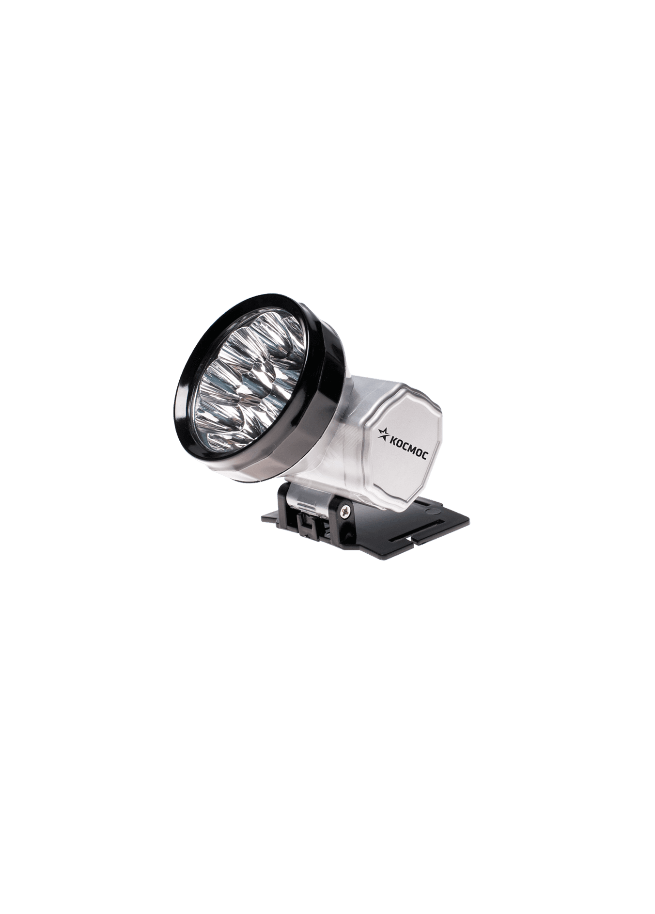 Фонарь налобный аккумуляторный, 10 LED, аккумулятор 3 АА, 140 Lm, 12 часов