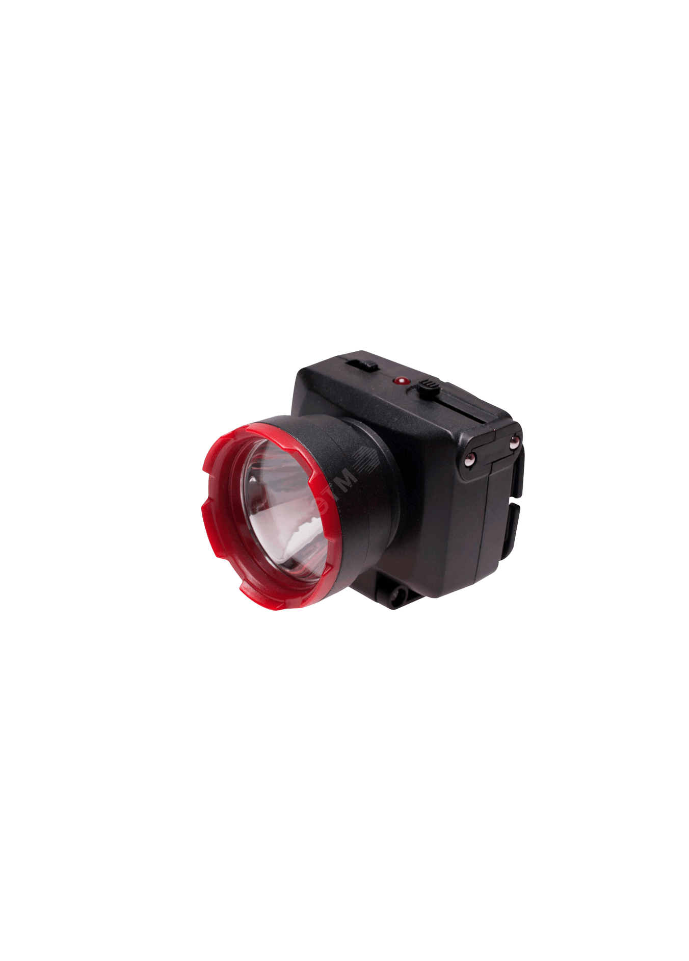 Фонарь налобный аккумуляторный, 1W, аккумулятор 4V 0,5Ah, 140Лм, 12 часов