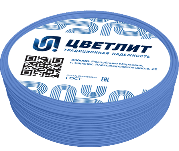 Провод силовой ПуГВнг(A)-LS 1х6 синий ТРТС