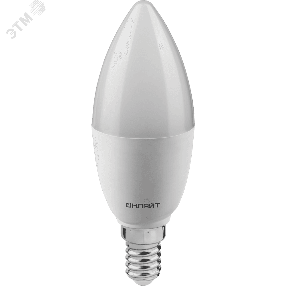 Лампа светодиодная 12вт OLL-C37-12-230-6.5K-E14-FR