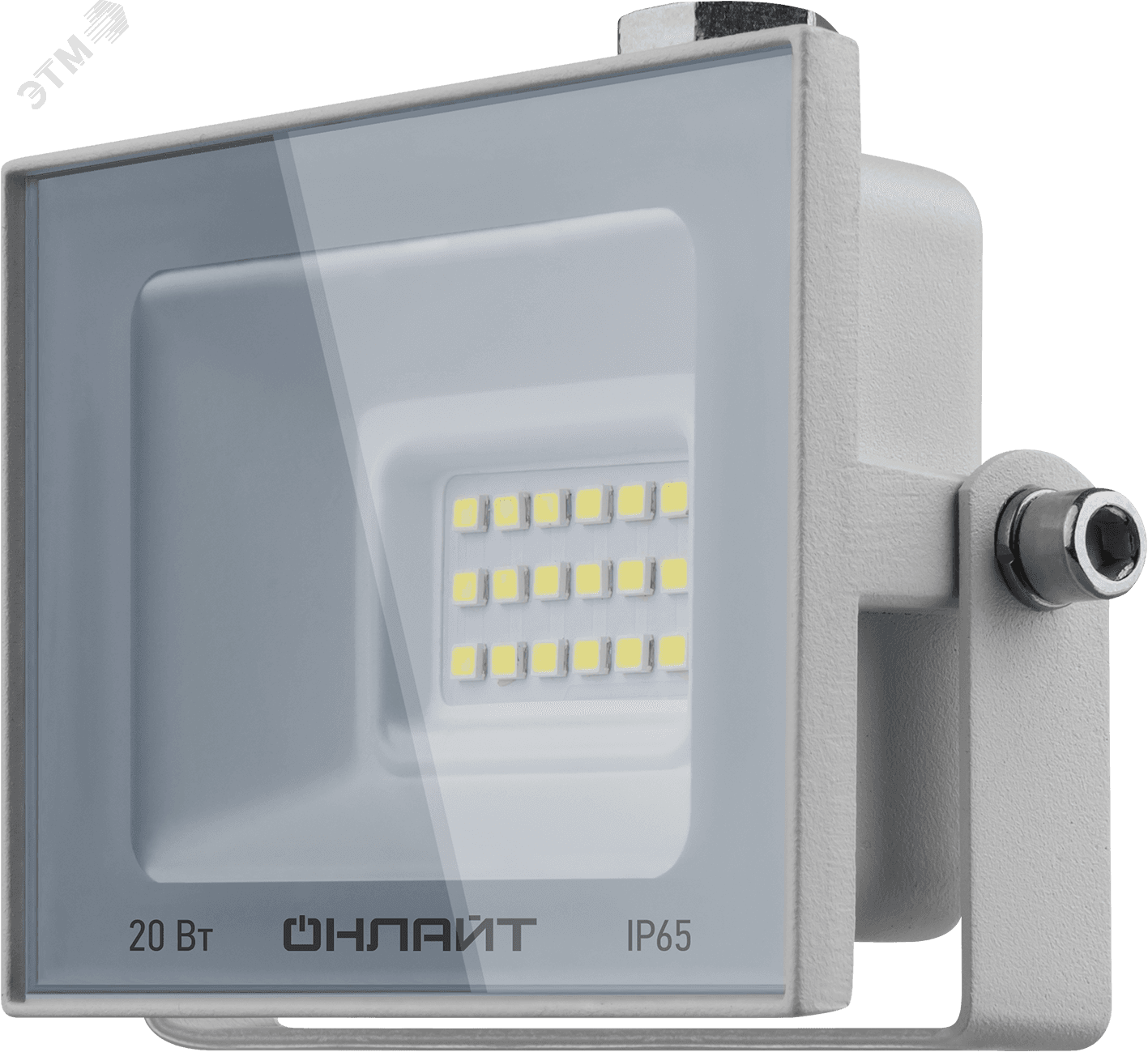 Прожектор светодиодный ДО-20w OFL-20-6K-WH-IP65-LED