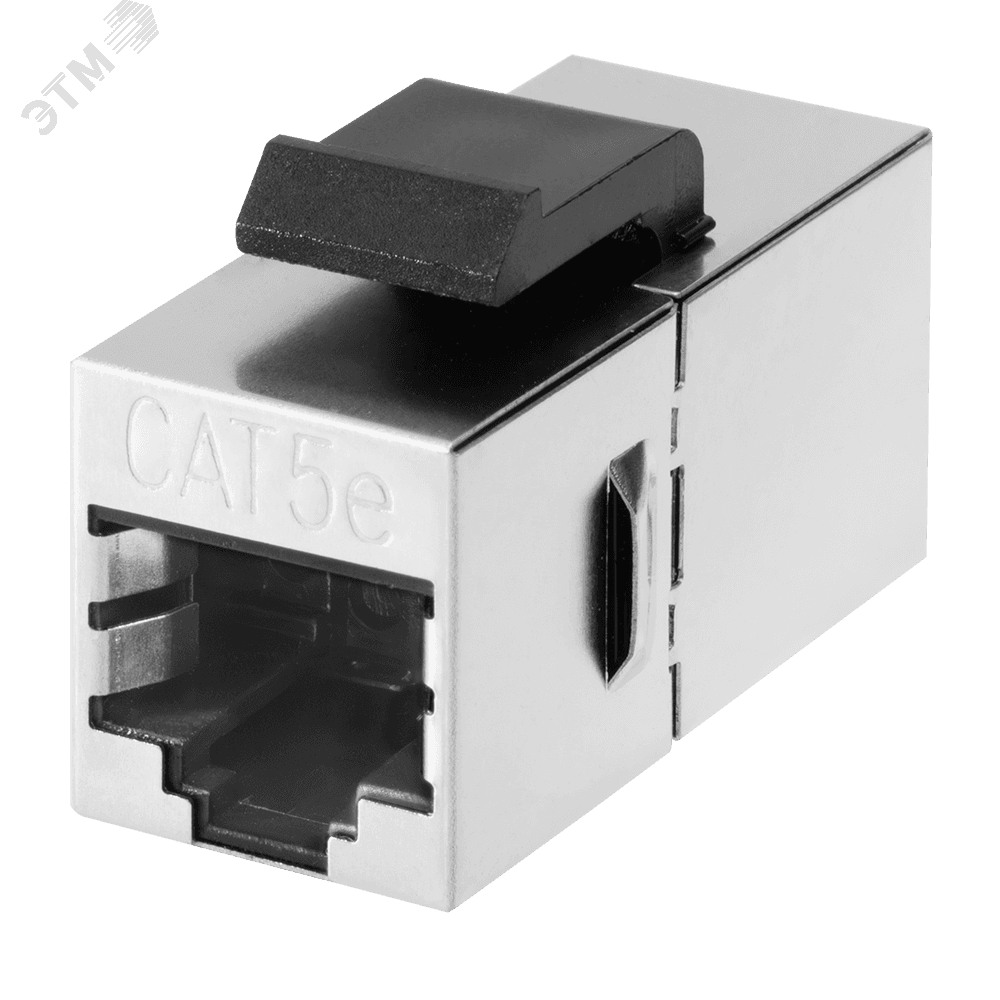 Соединитель проходной 8P8C (RJ-45) FTP. Cat.5e